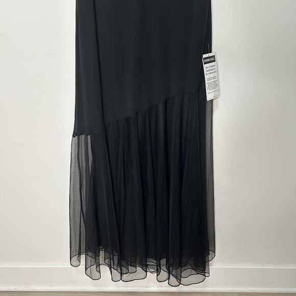 VTG R&M Richards Maxi Dress Womens 20W Fairy Whimsical Tulle Prom Gown Romantic - Picture 3 of 9